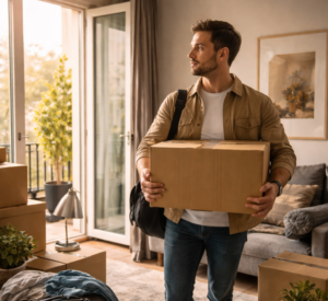 Cómo organizar tu casa cuando tu vida está en movimiento