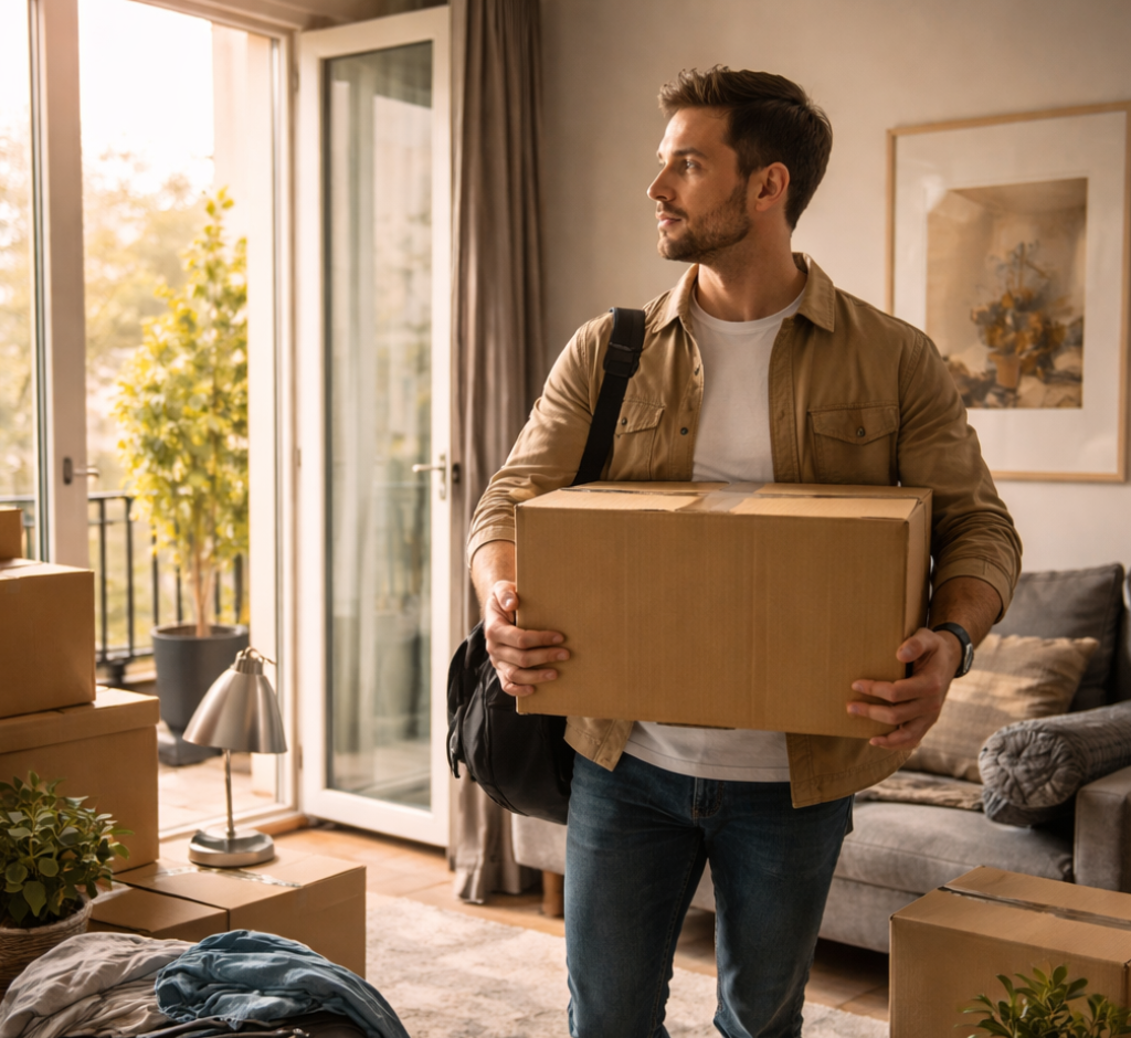 Cómo organizar tu casa cuando tu vida está en movimiento